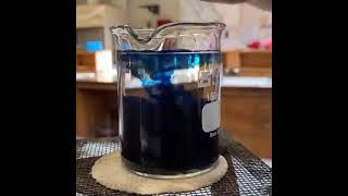 potassium ferricyanide react iron