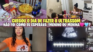 FUI FAZER O ULTRASSOM 🤰🏽NÃO ESPERAVA POR ISSO!