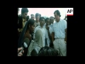 SYND 11-8-71 EDWARD KENNEDY VISITS REFUGEES CAMPS