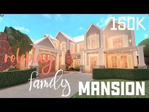 bloxburg mansion blush roleplay build mini mansions building layout modern floor tiny