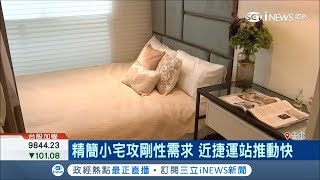 雙北推精緻小宅 看準首購族及小家庭 總價低的迷你小宅成交機率較高│記者鍾至瑋 戴慈慧│【台灣要聞。先知道】20181109│三立iNEWS