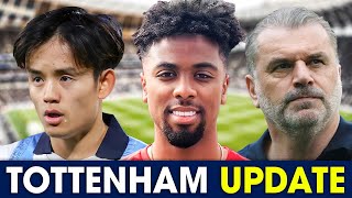 Spurs BID For Kubo • PL Clubs WATCHING Angel Gomes • Ange HAPPY At Spurs [TOTTENHAM UPDATE]