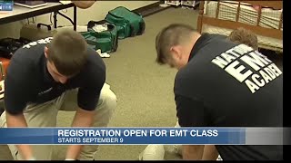 Registration now open for fall EMT classes