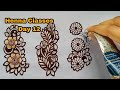 Henna Classs Day 12 || Learn How to: Negative Spacing/Negative Filling ||Thouseens Henna Classes