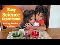 Easy Science Experiments To Do At Home For Kids | Walking Water | Vinegar and Baking Soda Balloon