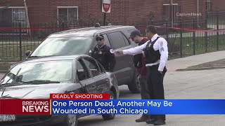 One person dead, another wounded in South Chicago shooting