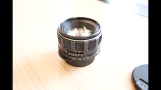 PENTAX AUTO TAKUMAR 55mm F1.8の絞りによる描写の変化