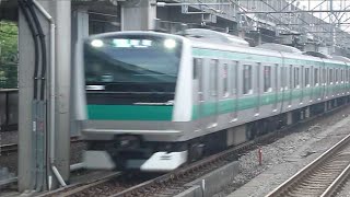 [警笛(空笛)あり]E233系7000番台118編成埼京線 赤羽駅到着