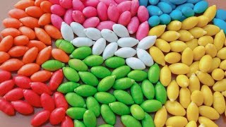 Oddly Satisfying Video | Making Rainbow  candy asmr  Stress Balls Cutting ASMR  #3