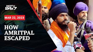 Amritpal Singh Changed Vehicles, Appearances To Ditch Police