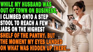 While My Husband Was Away, I Went To Get A Jar And Stood Stunned To See What Was Hidden Inside It...