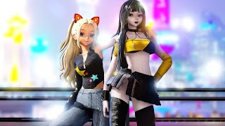 【MMD Vocaloid】Yo Bunny - TikTok Dance【Mew \u0026 SeeU】