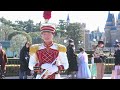 「美女と野獣～ライオンキング」他　tdlバンド　2023.01.29　東京ディズニーランドバンド　tokyo disneyland band