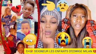 😭 EH SEIGNEUR LES ENFANTS D'EDWIGE MILAN 💔 POURQUOI VOUS ETES MECHANT COMME CA? MARAINE MYSTIC💔👀