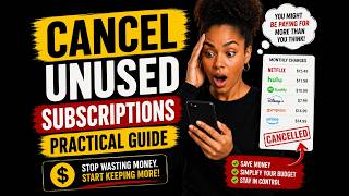 Cancel Unused Subscriptions Now!