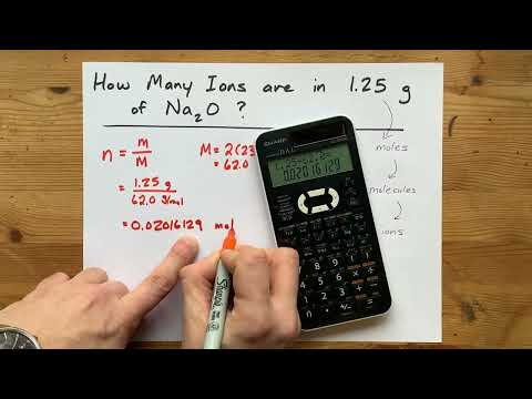 How many ions are in calcium nitrate?
