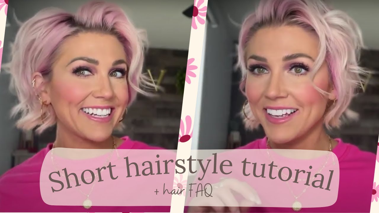 Short Hairstyle Tutorial Hair Faq Youtube