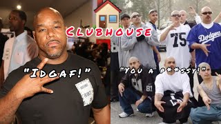 Wack100 GOES OFF On Rival Gang for trying to Start a War In his neighborhood on Clubhouse 🔫