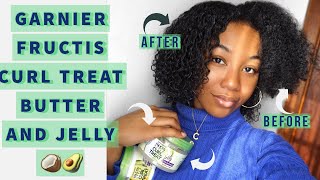 GARNIER FRUCTIS CURL TREATS BUTTER and JELLY | SHOW AND TELL 🥥🥑