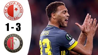 Slavia Praha vs Feyenoord 1-3 All Goals & Extended Highlights HD 2022