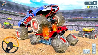 US Army Monster Trucks Offroad Crash Racing Demolition Derby Simulator - Android Gameplay.