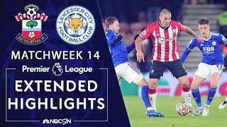 Southampton v. Leicester City | PREMIER LEAGUE HIGHLIGHTS | 12/1/2021 | NBC Sports