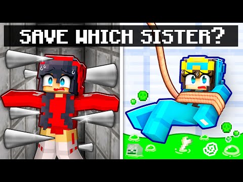 Save NICO'S SISTER or CASH'S SISTER in Minecraft?