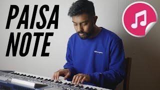 Paisa Note Keyboard Comali | HipHop Tamizha | Ragul Ravi