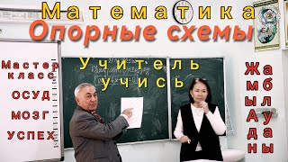 Бис. Опорные схемы - ОСУД для математиков. Программированное обучение с профессором Вассерманом Ф.Я.