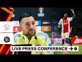 🎙️  LIVE 14:00 | Persconferentie Francesco Farioli en Bertrand Traoré | Ajax - Maccabi tel Aviv