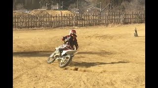 CRF125でする全開練習（かまた）