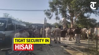 Security up in Hisar ahead of protest over alleged lathhi-charge on farmers