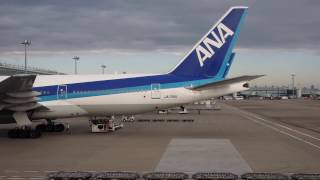 【機内から離着陸映像】2017年2月 全日空 ANA463 羽田   那覇 羽田空港離陸(Take off at TOKYO HANEDA airport)