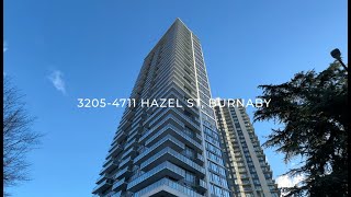 Don't Miss Out💥 Stunning 32nd Floor Condo with Views! in Metrotown🌟   3205 4711 HAZEL ST, BURNABY