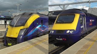 Great Western Railway Class 180 \u0026 Class 43 HST Rides: London Paddington to Didcot Parkway - 10/10/17