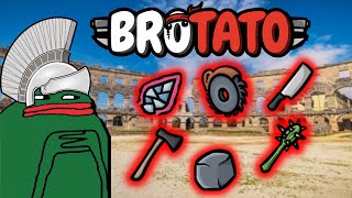 Der unbesiegbare Meister aller Nahkampf Waffen! | Brotato Gladiator Gefahr 5