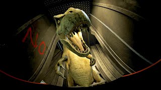 T-REX HUGGY WUGGY in Poppy Playtime 3 Jurassic Park (360 VR)