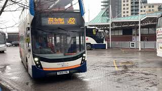 Stagecoach Bus Hull 10743 On X62 J32 Outlet/Goole \u0026 Hull