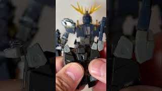 How to transform MG Unicorn Gundam 2nd Banshee Backpack into Destroy Mode.