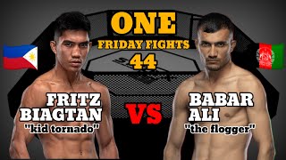 Fritz Biagtan vs Babar Ali