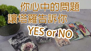 🍒塔羅占卜🍒 心中在意的事，自訂問題，讓塔羅牌為你預測 Yes 或 No （感情、人際、工作等等都可測，沒有時間限制）