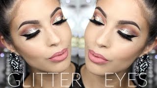 Glitter Smokey Eye | Winter Makeup Tutorial