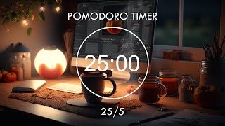 25/5 Pomodoro Timer ★︎ Focus on Studying and Working Effectively with Lofi Mix ★︎ Focus Station