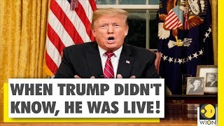 What happened, when Trump didn't know he was already LIVE ! | Some Unseen Footages | US President
