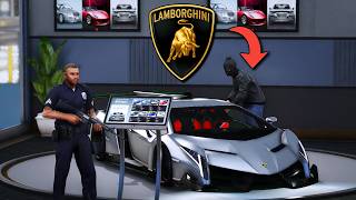 Stealing Cars From Lamborghini Dealership sa GTA 5