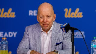 UCLA M. Basketball Postgame - Coach Cronin, vs. Wisconsin (Jan. 21, 2025)