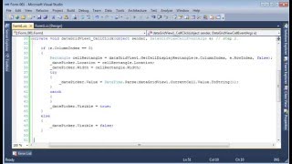Insert Date Into DataGridView C#
