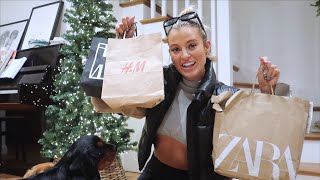 come shopping with me & what i bought | zara, h&m haul.. VLOGMAS DAY 4
