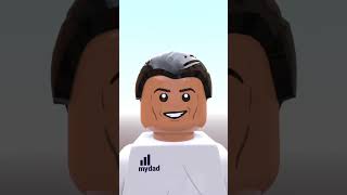 how I made Ronaldo in LEGO