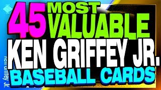 Top 45 Most Valuable Ken Griffey Jr Baseball Cards Rookie Card Value?